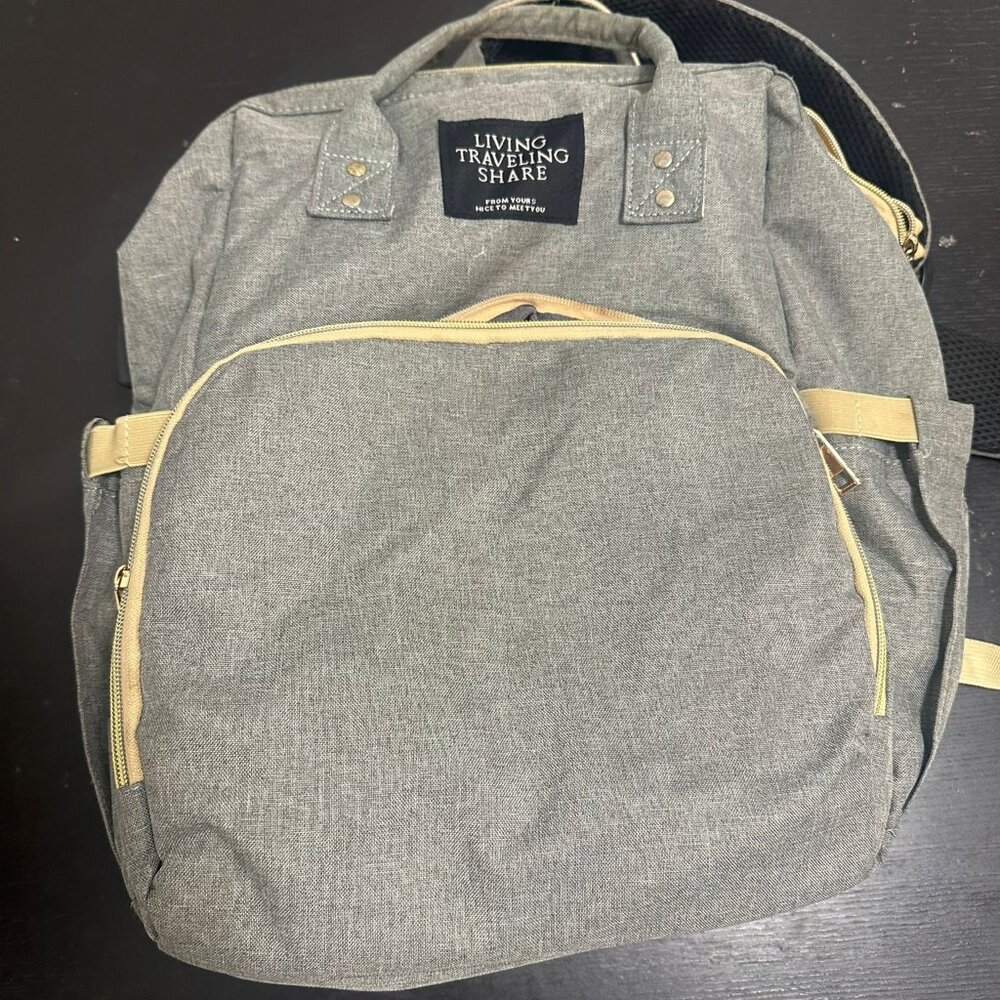 Multi-Functional Baby Travel Backpack with Changing Station